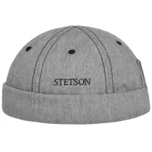 Bonnet Ocala Docker Mélangé Gris Clair UPF 40+ - Stetson