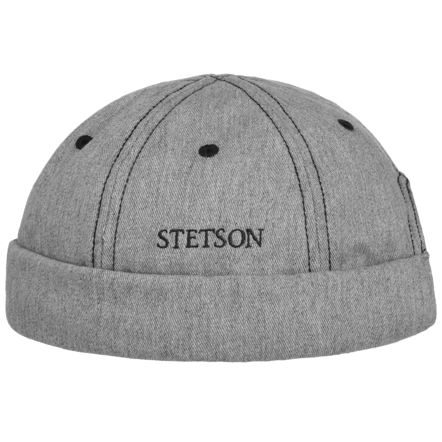 Ocala Docker Mixed Light Gray UPF 40+ Cap - Stetson Reference: 21798| Traclet Hat Shop