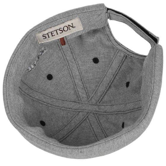 Bonnet Ocala Docker Mélangé Gris Clair UPF 40+ - Stetson Bonnet Ocala Docker Mélangé Gris Clair UPF 40+ - Stetson