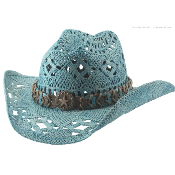 Women's Cowboy Hat Naughty Turquoise - Bullhide