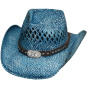 Wild and bleu Western hat - Bullhide