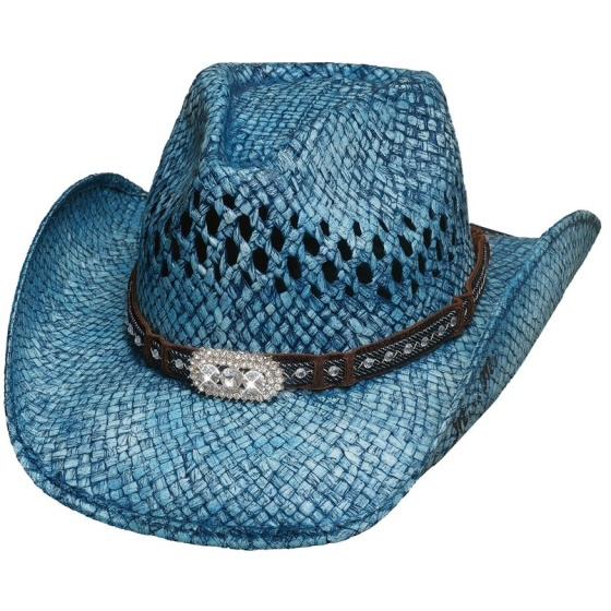 Western Wild And Blue Hat - Bullhide