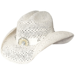 White Western Itchygoonie Hat - Bullhide