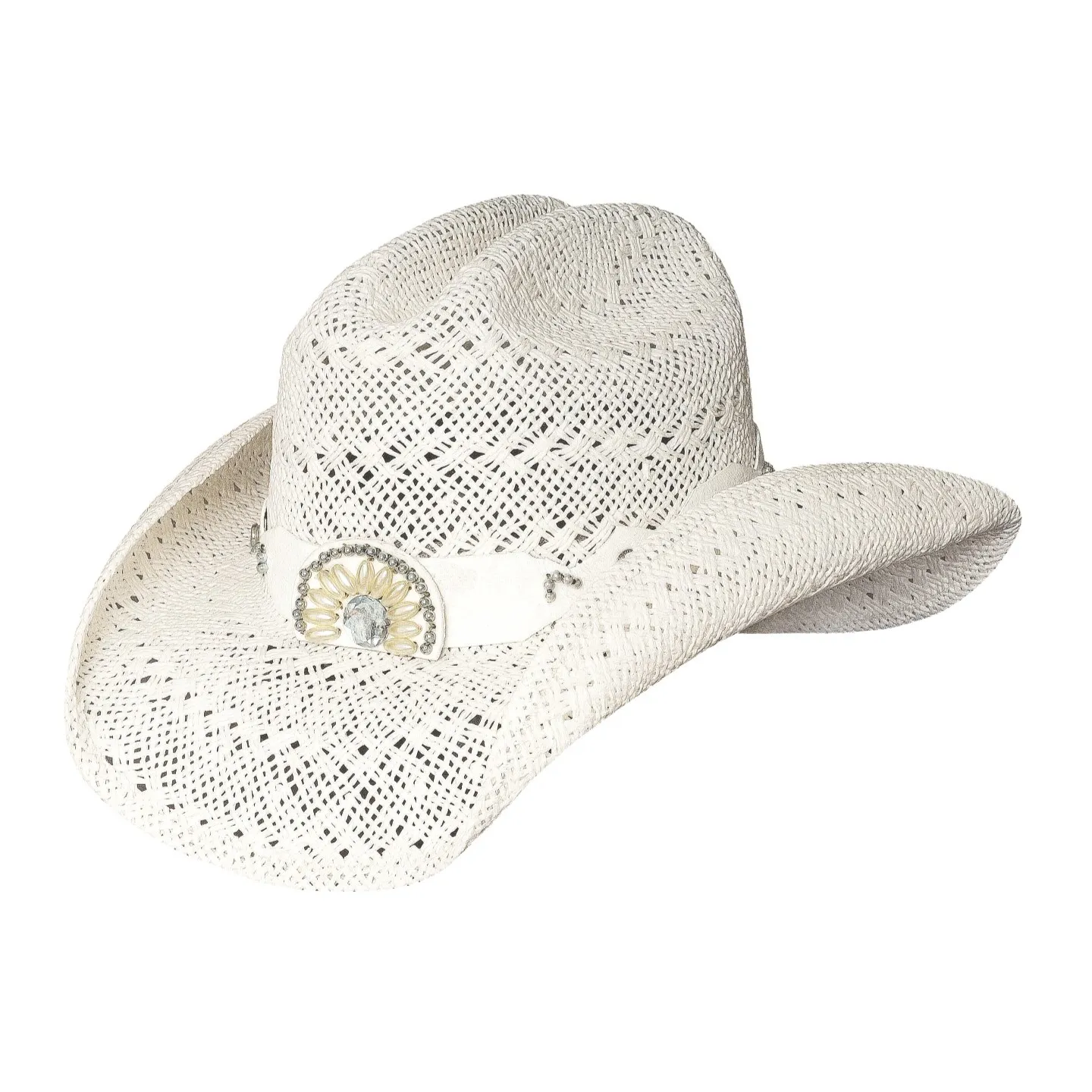 Chapeau Western Itchygoonie Blanc - Bullhide