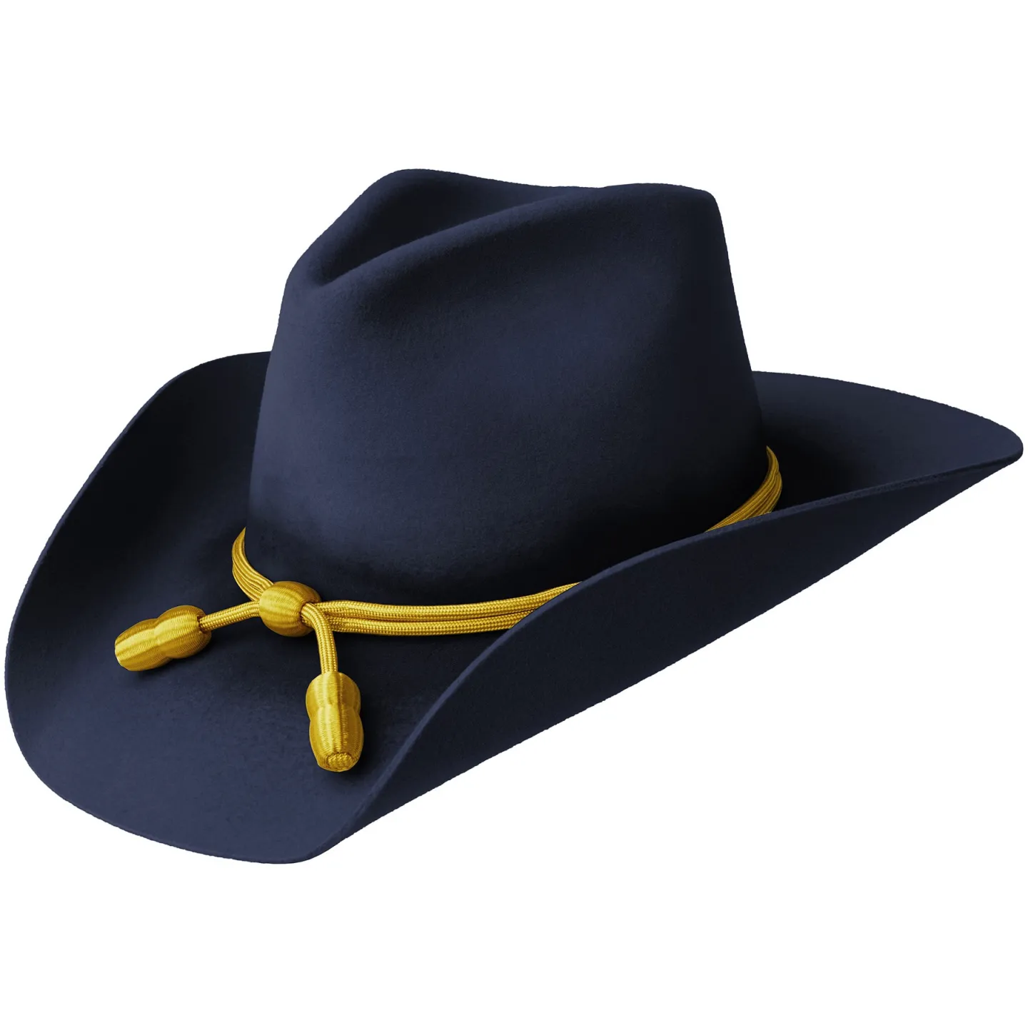 Chapeau Cavalry Confédéré Officier Feutre - Bailey