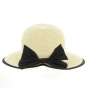 Tessuto Hat with Black Bow