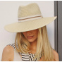 Fedora Carla Hat White Beige UPF50+ - House of Ord