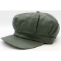 Modena Faux Leather Newsboy Cap - Traclet