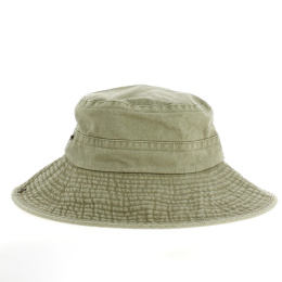 Toni Washed Cotton Bucket Hat Beige UPF50+