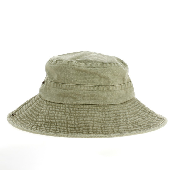 Toni Washed Cotton Bucket Hat Beige UPF50+