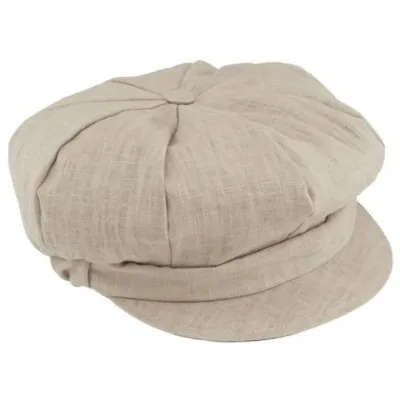 Beige Newsboy Ballooncap - Traclet Reference: 21840| Traclet Hatmakers