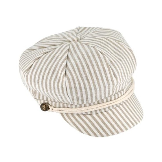 Casquette Gavroche Evora Coton & Lin - Traclet Casquette Gavroche Evora Coton & Lin - Traclet