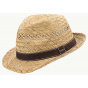 Clark Straw Trilby Hat - Traclet Scippis