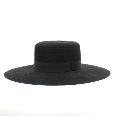 Chapeau Cordobés en Feutre Noir