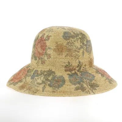 Chapeau Raffia ESTIVO STAMPATO