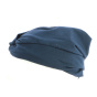 Elegant Blue Bow Cap