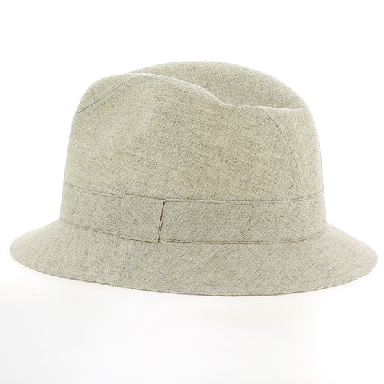 Natural Linen English Bucket Hat