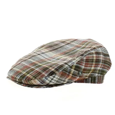 Casquette Plate Fantaisie Multicolore