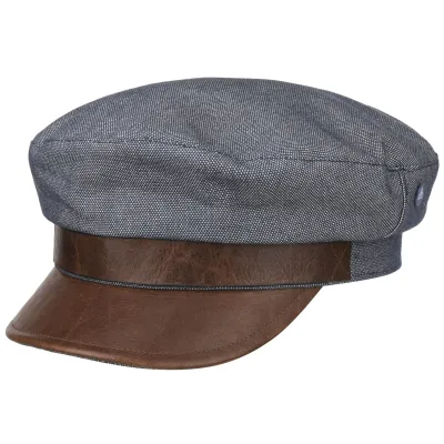 Casquette Marin Peabody Coton Dleu Denim - Hammaburg