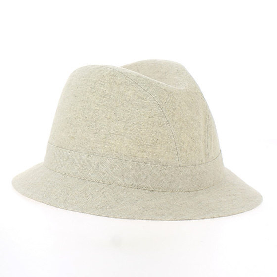 Natural Linen English Bucket Hat