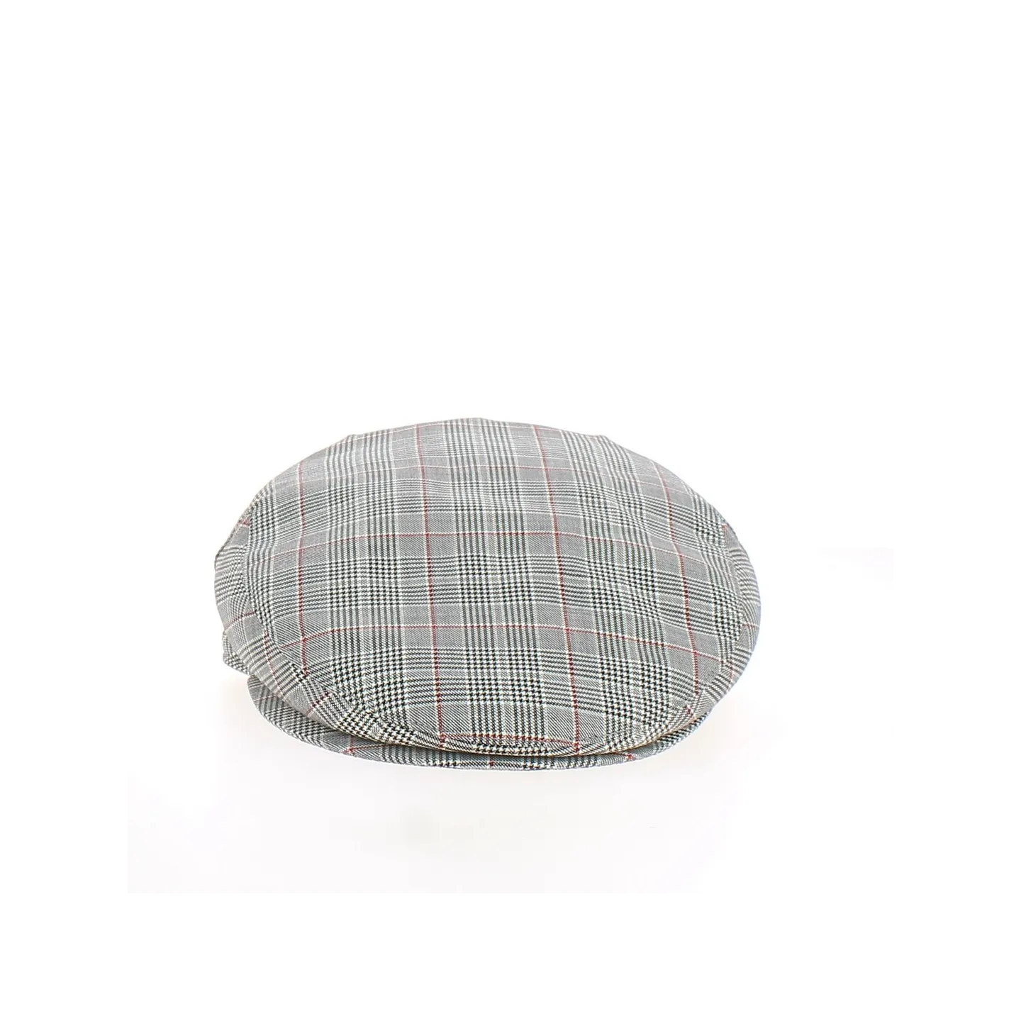 Flat Cap with Prince of Wales Pattern