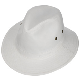 White Organic Cotton Traveller Virginia Hat UPF 40+ - Stetson