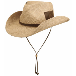 Stetson Mansfield Western Raffia Natural Straw Hat
