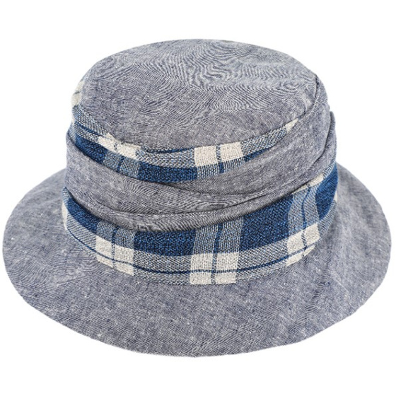 Women's Pérouse Linen & Cotton Bucket Hat - Traclet