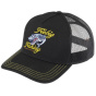 Black Cotton Fishing Baseball Cap - Traclet