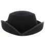 Chapeau Tricorne en Feutre Laine