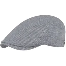 Casquette Plate Nagata Lin & Laine  Bleu - Fléchet