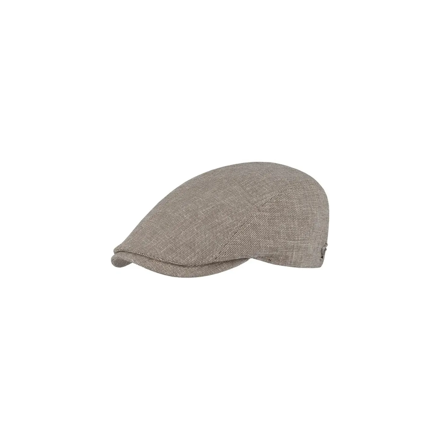 Casquette Plate Nagata Lin & Laine Beige - Fléchet