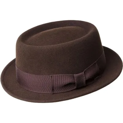 Brown Porkpie Darron Hat - Bailey Reference: 21948| Traclet Hatters