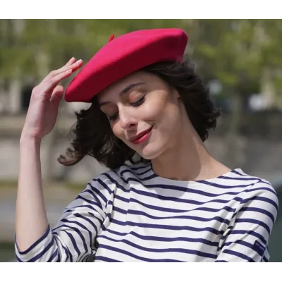 Béret Mode Fuchsia - Le Béret Français