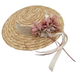 Little Provencal Lucie Natural Straw Hat - Traclet