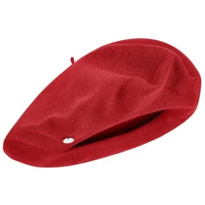 Authentic Summer Cotton Beret in Tile Red - Heritage by Laulhère Reference: 21973| Traclet Hat Shop