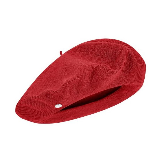Authentic Summer Cotton Beret in Tile Red - Heritage by Laulhère
