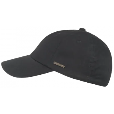 Casquette Baseball Xess Coton Noire - Hatland  Reference : 22005| Chapellerie Traclet