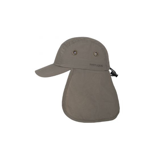 Tropic Cap with Neck Guard UPF50+ Olive - Hatland