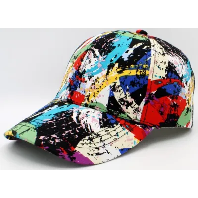 Casquette Baseball Palmier Multicolore - Traclet