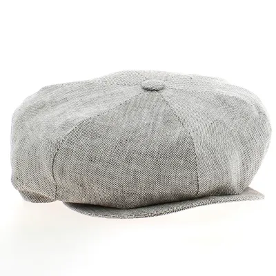 STRIPE3X Newsboy Cap