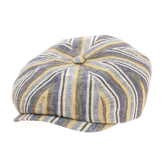Casquette Gavroche Rayée Multicolore