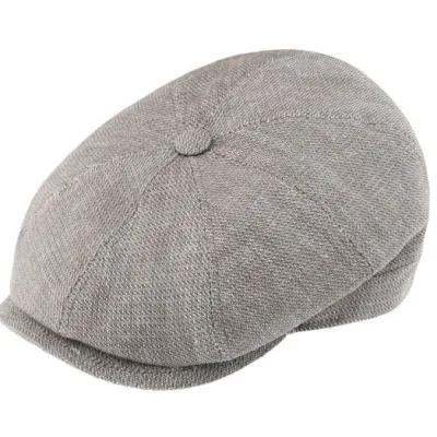 Casquette 8 Côtes Namur Coton été Beige - Traclet