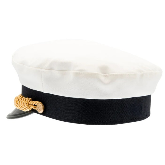 Casquette De Capitaine Olonne Blanche - Traclet