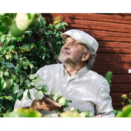 Alin Linen Hatteras Cap in Sand - Traclet