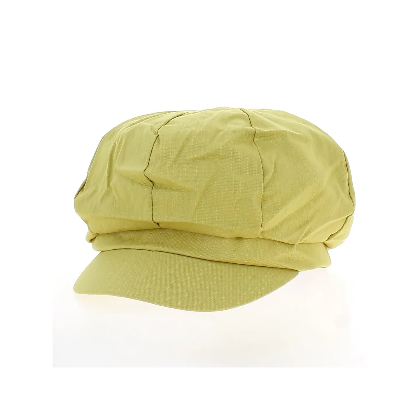 Casquette Gavroche Coton Jaune