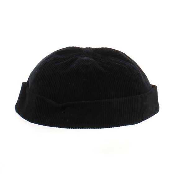 Bonnet Coton Doublé Noir