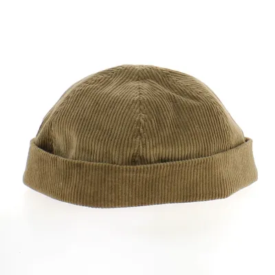 Bonnet Coton Doublé Marron