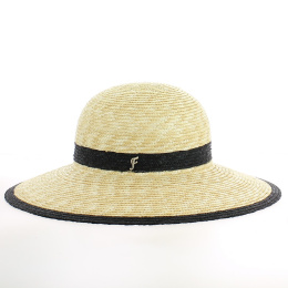 Capeline Femme en Paille Naturelle
