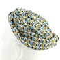 Multicolored Retro Pattern Turban Knot
